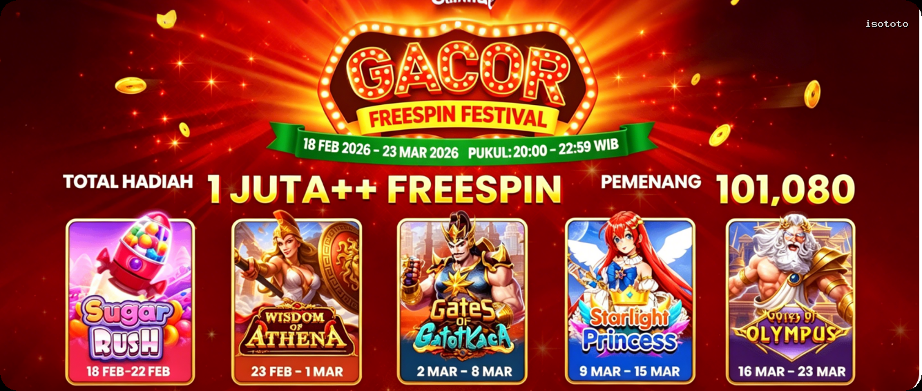 Login isototo Sekarang Bonus Melimpah